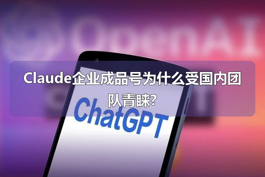 Claude企业成品号为什么受国内团队青睐?
